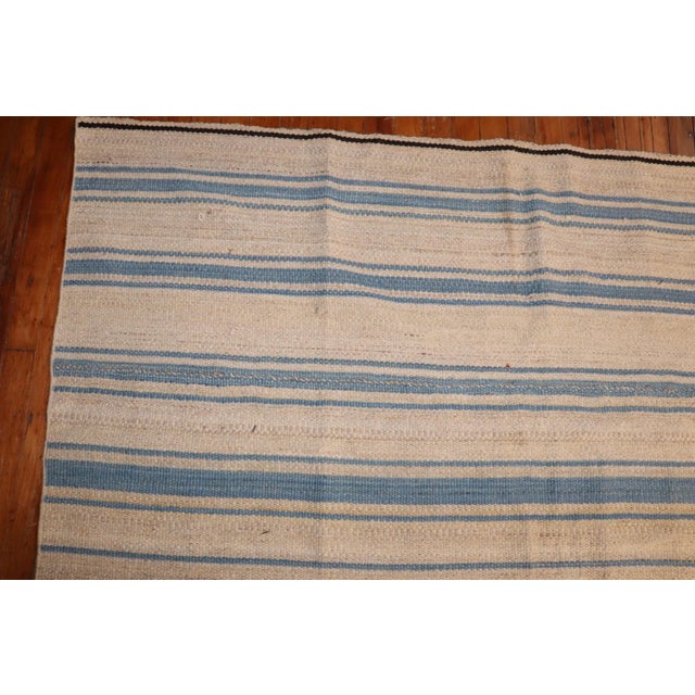Mid 20th Century Vintage Persian Oversize Kilim - 11'8" x 14'9" For Sale - Image 5 of 10