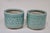 Late 20th Century Late 20th Century Celadon Small Planter/Brush/Incense Pot-a Pair For Sale - Image 5 of 11
