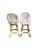 Coastal Serena & Lily Pair of Bar Chairs For Sale - Image 3 of 5