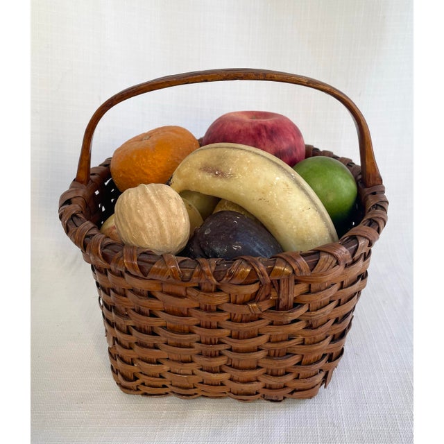 Vintage Italian Alabaster Stone Fruit -Set of 15 For Sale - Image 4 of 12