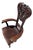 Michigan Chair Company, Grand Rapids, MI - Antique North Wind Arm Chair - "Green Man" Circa 1890s to Early 1900s For Sale