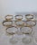 Ornamental & Decorative Materials Vintage Libbey 22k Gold Leaf Stemware Set, 3 Sizes- 24 Pieces For Sale - Image 7 of 8