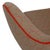 Textile Egg Chair in Beige Fabric by Arne Jacobsen For Sale - Image 7 of 18