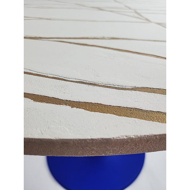 Table on a Tulip Leg, 1980s For Sale - Image 11 of 15