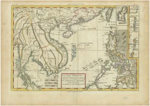 Bonne Map of the Philippines, 1780