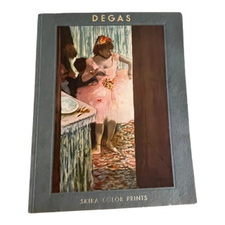 Vintage Degas Skira Color 6 Print Book Complete Art Collectible Impressionism For Sale