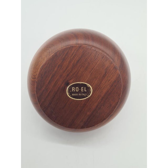 Italian Spice Rack in Walnut Wood from RO-EL, Italy, 1970s For Sale - Image 4 of 10