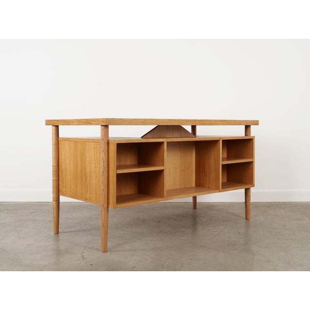 Vintage Scandinvian Oak Desk, 2000s For Sale - Image 11 of 14