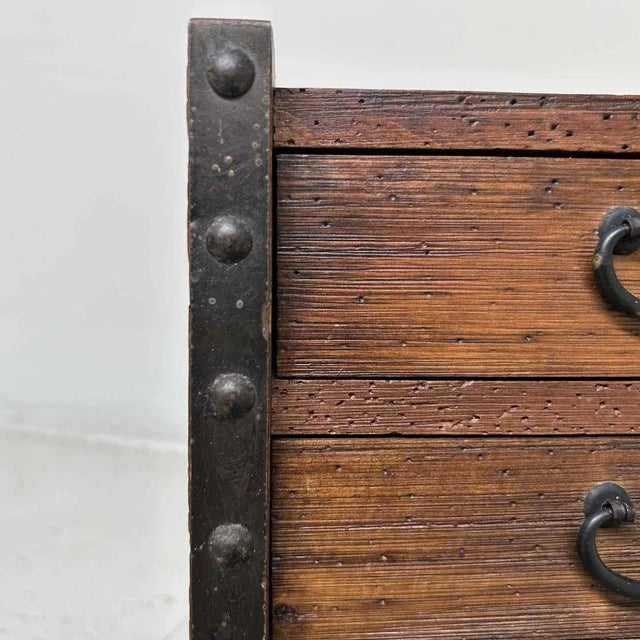 Mid-Century Modern Small Japanese Shōwa Jewelry Drawer Cabinet, 1970s For Sale - Image 3 of 12