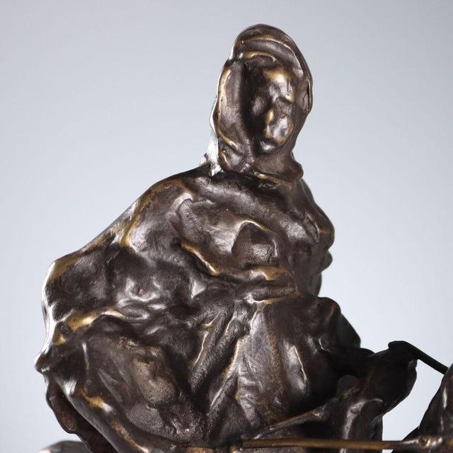 Berber on Horseback by Paolo Petrovitch Troubetzkoy For Sale - Image 3 of 10