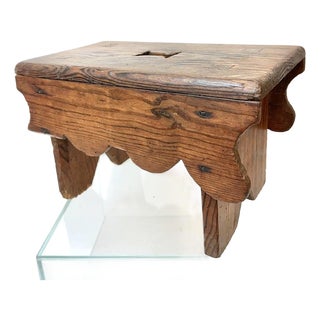 Spanish C 1900 Milking Stool For Sale