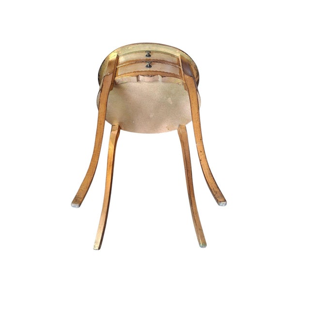 Lacquered and Gilded Oval Coffee Table, 1960s For Sale - Image 4 of 18