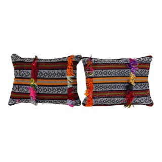 Turkish Shaggy Pillow Cover - A Pair For Sale