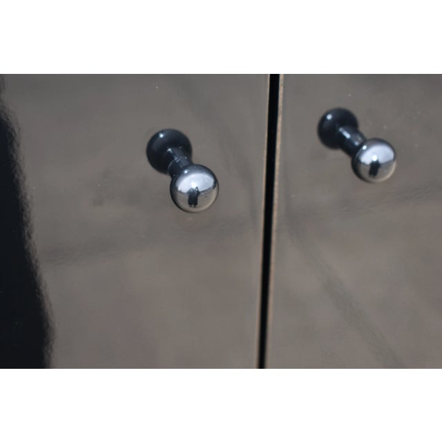 1980s Vintage Carlo Malnati Colorful Italian Made Clothing Armoire For Sale - Image 4 of 10