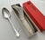 Metal New 1980s Dessert Spoon & Fork, Du Barry - Set of 12 For Sale - Image 7 of 18