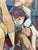 Mid-Century Cubist Abstract Female Nudes Oil Painting by André Poirson For Sale - Image 4 of 11