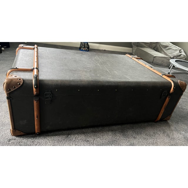 Restoration Hardware “Richards” Trunk Coffee Table Chairish