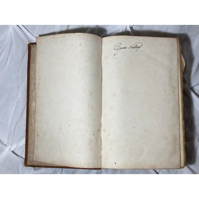 Animal Skin Scott’s Bible 1832 Family Bible of Early American Northrop. Northrup Ancestors (The Line of Cyrus, B. 1773) &This Branch of the Bostwick Family. For Sale - Image 7 of 12