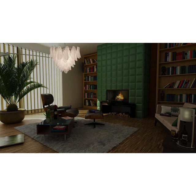 Italian Murano Glass Chandelier, 1970s For Sale - Image 10 of 16