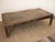 Early 20th Century Reclaimed Elm Wood Farmhouse Oversized Coffee Table For Sale - Image 4 of 9