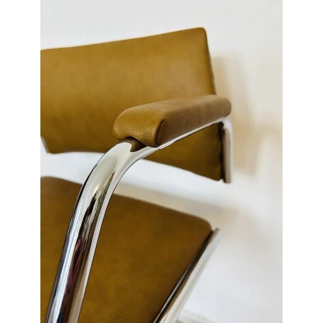 Vintage Mustard Office Chair Model K-380 from Kovona For Sale - Image 10 of 13