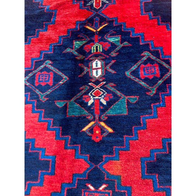 Antique Borchalu Kazak Caucasian Rug 6'3" X 11' Circa 1870 For Sale - Image 10 of 18