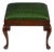 A Queen Anne Style Walnut Bench For Sale