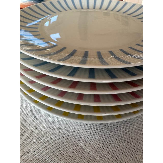 Mid-Century Modern Selfmann Weiden "Monika" Cake Plates- Set of 6 For Sale - Image 3 of 6