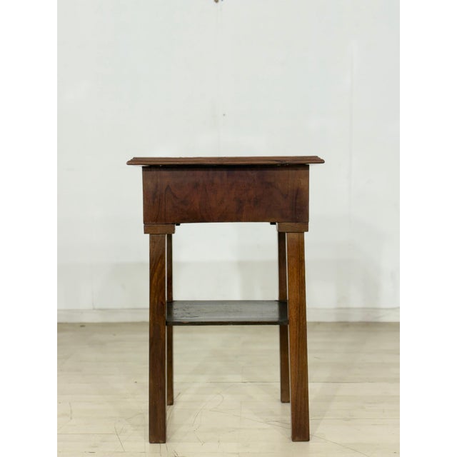 Antique Gründerzeit Biedermeier Sewing Table in Pine, 1890s For Sale - Image 13 of 14