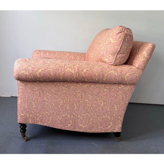 George Smith George Smith Full Scroll Arm Chair For Sale - Image 4 of 10