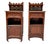 Brown Arts & Crafts Nightstands by Gustave Serrurier-Bovy, 1890s, Set of 2 For Sale - Image 8 of 14