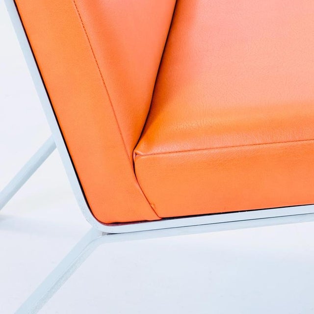 Mid-Century Modern Lounge Chair in Leather by Hans Eichenberger for Girsberger, 1960s For Sale - Image 11 of 18