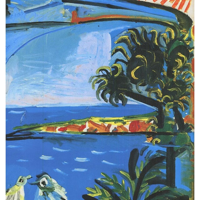 Pablo Picasso Pablo Picasso 'The Pigeons' Impressionism & Modernism Offset Lithograph For Sale - Image 4 of 5
