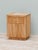 Pencil Reed Rattan Bedside Tables by Henri Paris, Set of 2 For Sale - Image 4 of 4