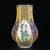 Chinese Vintage Chinese Yellow Ground Famille Rose "Lotus & Birds" Faceted Vase With c.t. Loo Provenance, 1956 For Sale - Image 3 of 9