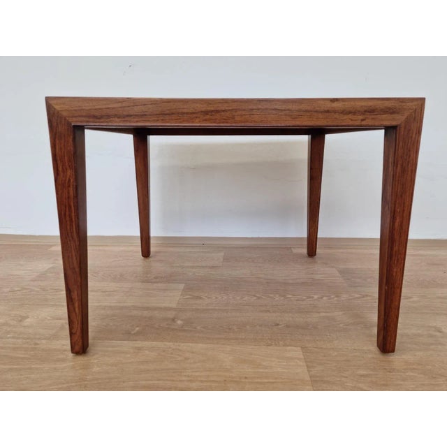 Side Table attributed to Severin Hansen for Haslev, 1960s For Sale - Image 3 of 7