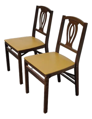 1960s Vintage Stackmore Folding Chairs - A Pair