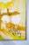 Mid Century Modern Painting Art Abstract Expressionist Lee Reynolds Yellow White For Sale - Image 4 of 10