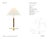 Ray Booth by Visual Comfort Signature Amaya 20" Table Lamp in Antique-Burnished Brass and Walnut with Linen Shade...