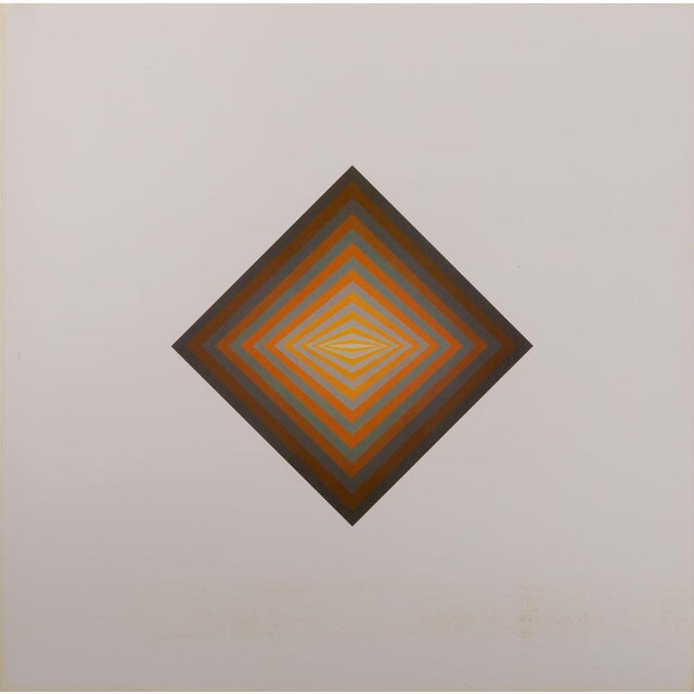 Victor Vasarely, RHOMBUS C, Etching For Sale - Image 6 of 6