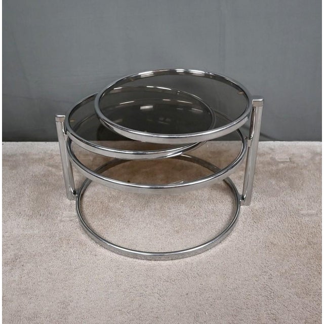 Coffee Table with Swiveling Tops attributed to Milo Baughman, 1970 For Sale - Image 13 of 18
