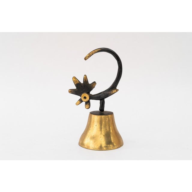 Metal Rooster Dinner Bell by Walter Bosse, 1950s For Sale - Image 7 of 7