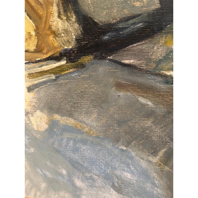 Stig Delang, Large Storm Clouds, Bohuslän, 1960s, Oil on Canvas, Framed For Sale - Image 12 of 14