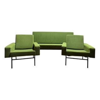 Living Room Set from Pierre Guariche, Set of 3 For Sale