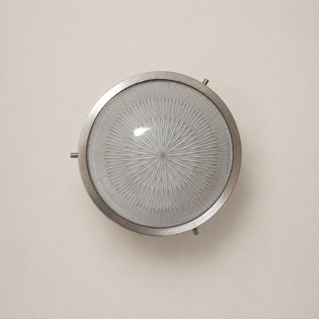 Gold Sigma Wall Lamps by Sergio Mazza for Artemide, Italy 1960, Set of 2 For Sale - Image 8 of 10