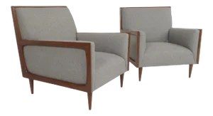 Modern Medellin Mid-Century Style Lounge Chairs