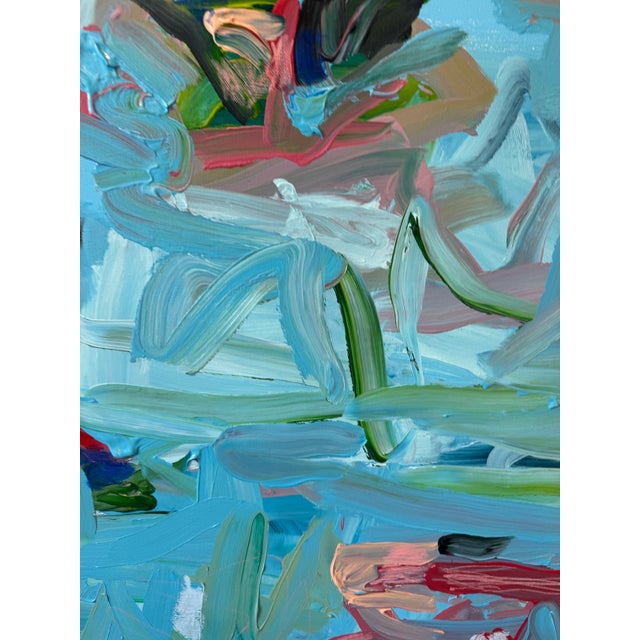 2020s “Swim Meet” Original Painting by Hayley Morée For Sale - Image 5 of 5