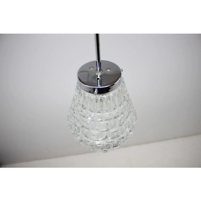 Vintage Glass Pendant from Kamenický Šenov For Sale - Image 10 of 11