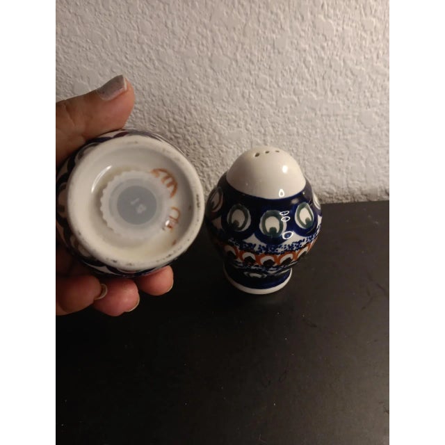 1980s Boleslaweic Pair of Salt & Pepper Shakers- a Pair For Sale In Dallas - Image 6 of 6