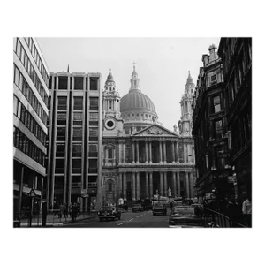 1968 St Pauls London Photograph by Don Ware